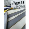 NİVEMESHOME BRANDA GRİ - KREM BALKON PERDESİ