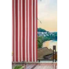 NİVEMESHOME BRANDA KIRMIZI - BEYAZ BALKON PERDESİ