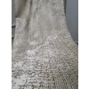 NİVEMESHOME ÇAĞLA V-5201 KREM 1/3 PİLELİ FON PERDE
