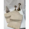 NİVEMESHOME CAPPİCİNO 160X220 KDK FRANSIZ DANTELLİ MASA ÖRTÜSÜ