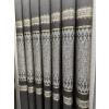 NİVEMESHOME DAMLA FT614337 V-2504 ANTRAZIT 1/3 DICKE FALTENDE VORHANG APM