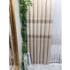NİVEMESHOME DEFNE CREAM FT614339 V-101 1/3 THICK-PILE BACKGROUND CURTAIN APM