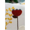 NİVEMESHOME FUNDAS DE COJÍN DECORATIVA BORDADA CON FLORES 45X45