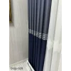 NİVEMESHOME EAST NAVY- GOLD FT671536 V-528 1/3 TIGHT PLEATED BACKGROUND CURTAIN APM