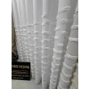 NİVEMESHOME DURU 1-0095 YARI DESENLİ 1/3 PİLELİ TÜL PERDE APM