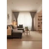NİVEMESHOME DURU FULL PATTERNED 1/2,5 BAHIRED TULLE CURTAIN APM