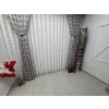 NİVEMESHOME DURU TAM DESENLİ 1/3 PİLELİ TÜL PERDE APM