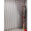 NİVEMESHOME EFSUN EKRU 1/3 PİLELİ TÜL PERDE