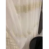 NİVEMESHOME ELİSTA WELLEN GOLD 1/3 DICHTES VOILE VORHANG APM