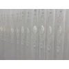 NİVEMESHOME ELİSYA 3812 GÜMÜŞ IŞILTILI  1/3 PİLELİ  BAMBU TÜL PERDE