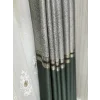 NİVEMESHOME ELİZA V-2547 GREEN 1/3 THICK PLEATED SHEER CURTAIN APM