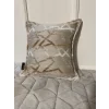 NİVEMESHOME FIBER FILLED CUSHION 45X45 MATEO 63-01 CREAM-COFFEE