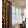 NİVEMESHOME EYLÜLZADE GOLD DETAY 1/2,5 PİLELİ TÜL PERDE APM