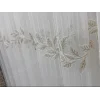 NİVEMESHOME EYLÜLZADE GOLD DETAY 1/3  PİLELİ TÜL PERDE APM