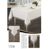 NİVEMESHOME FİLE GRİ 160*220 MASA ÖRTÜSÜ EVLÜKS
