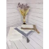 NİVEMESHOME FİLE GRİ 160*260 MASA ÖRTÜSÜ EVLÜKS