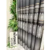 NİVEMESHOME FT632255 V-2545 ANTAKYA ANTRASİT 1/3 SIK PİLELİ FON PERDE APM