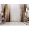 NİVEMESHOME GOLD BARTLI TÜLL 1/3 SIK DOLGU TÜL PERDE APM