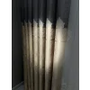 NİVEMESHOME GÖNEN DARK GRAY-CREAM 671539 V-101 1/3 THICK PILED CURTAIN APM
