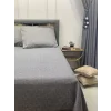 NİVEMESHOME GRİ 200X230 TEK PİKE ÖRTÜSÜ ÇİFT KİŞİLİK
