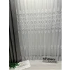 NİVEMESHOME HELEN GÜMÜŞ DETAYLI 1/3 SIK PİLELİ TÜL PERDE APM