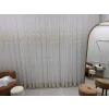 NİVEMESHOME HÜRREM GOLD DETAYLI 1/3 SIK PİLELİ TÜL PERDE APM