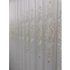 NİVEMESHOME HÜRREM GOLD DETAYLI 1/3 SIK PİLELİ TÜL PERDE APM