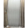 NİVEMESHOME HÜRREM GÜMÜŞ DETAYLI 1/3 SIK PİLELİ TÜL PERDE APM