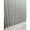 NİVEMESHOME HÜZZAM ALTIN DETAYLI 1/3 SIK PİLELİ TÜL PERDE APM