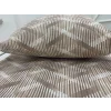 NİVEMESHOME COFFEE STRIPED PATTERN 2 PIECE PILLOW COVER 50X70