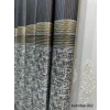 NİVEMESHOME KEHRİBAR FT614162 SİYAH V-902 PANO FON PERDE 1/3 SIK PİLELİ PERDE APM