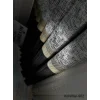 NİVEMESHOME KEHRİBAR FT614162 SİYAH V-902 PANO FON PERDE 1/3 SIK PİLELİ PERDE APM