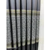 NİVEMESHOME KEHRİBAR FT614162 SİYAH V-902 PANO FON PERDE 1/3 SIK PİLELİ PERDE APM