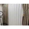 NİVEMESHOME LEINEN VOILE VORHANG EYMES SEZER WÜSTENDESIGN 1/3 DICK GEPLISSIERTE VOILE VORHANG APM