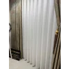 NİVEMESHOME LEINEN VOILE VORHANG EYMES SEZER WÜSTENDESIGN 1/3 DICK GEPLISSIERTE VOILE VORHANG APM