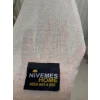 NİVEMESHOME LEINEN VOILE SHEER DESIGN 1/2.5 FOLD TULLE VORHANG APM