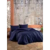 SET Lenzuola matrimoniali NAVY NIVEMESHOME in 100% cotone