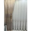 NIVEMESHOME LAL GOLD DETAYLI 2843 1/3 SIK PİLELI TÜL PERDE APM