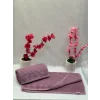 NİVEMESHOME LİLA 50X90 HASGÜL YÜZ HAVLUSU