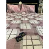 NİVEMESHOME LİLA DESENLİ 160X230 الغطاء الواحد للسرير الفردي