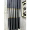 NİVEMESHOME MANAVGAT ANTHRACITE-GOLD FT632113 V-2501 1/3 HEAVY PILE CURTAIN PANEL