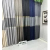 NİVEMESHOME MANAVGAT ANTHRACITE-GOLD FT632113 V-2501 1/3 HEAVY PILE CURTAIN PANEL