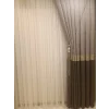 NİVEMESHOME MARİLYA GRAY/GOLD 1/3 DENSE PILE BACKDROP CURTAIN