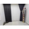 NİVEMESHOME MAGGIO 1-027P MEZZO PATTERN ECUR 1/2,5 PLISSE TUL TENDA