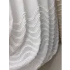 NİVEMESHOME MILA HALF PATTERNED 1/3 RUFFLED TULLE CURTAIN APM