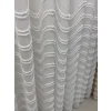 NİVEMESHOME MILA HALF PATTERNED 1/3 RUFFLED TULLE CURTAIN APM