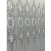 NİVEMESHOME MILANO 4014 SILBER DETAILLIERTES 1/3 DICHT GEFALTERTES VOILE-VORHANG APM