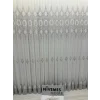NİVEMESHOME MILANO 4014 SILBER DETAILLIERTES 1/3 DICHT GEFALTERTES VOILE-VORHANG APM