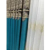 NİVEMESHOME MİLAS 671539 EMERALD GREEN 1/3 THICK PILE BACKGROUND CURTAIN APM
