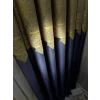 NİVEMESHOME MİLAS ANTHRACITE-GOLD 671539 1/3 THICK PILE CURTAIN APM